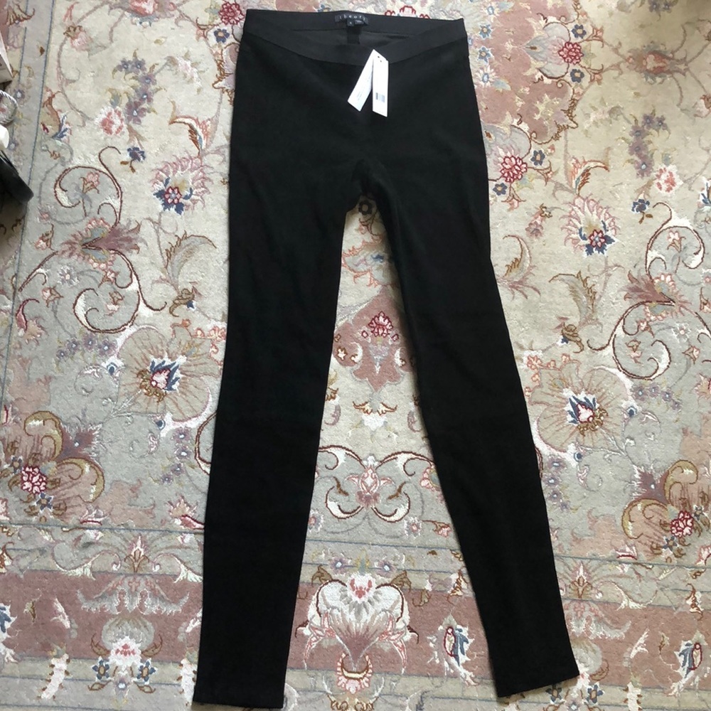 Theory Leather Pant NWT